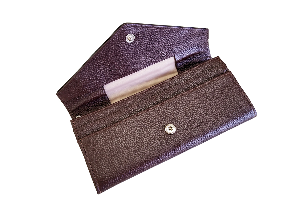 Mosaic Croco Flap Wallet