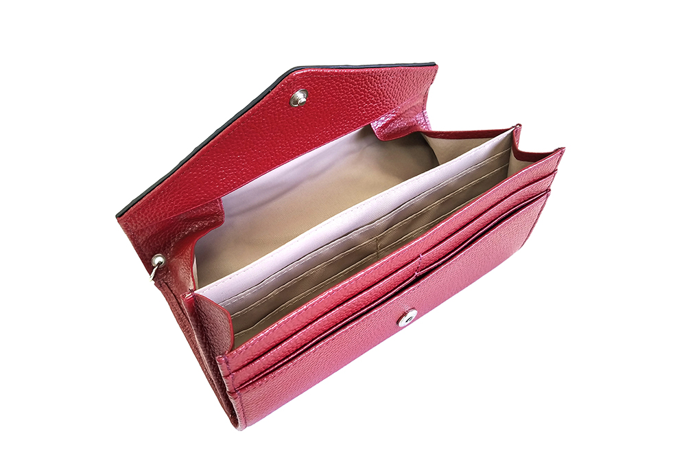 Mosaic Croco Flap Wallet