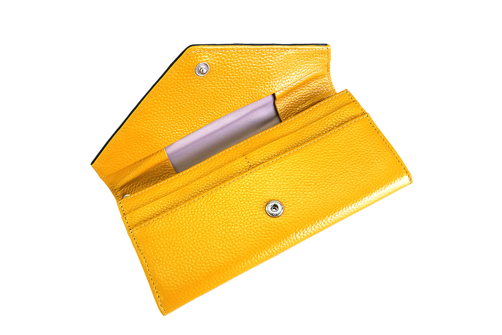 Mosaic Croco Flap Wallet