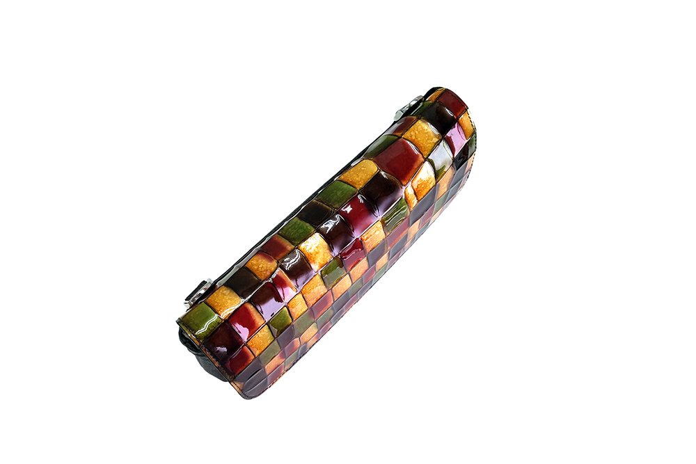 Mosaic Croco Wallet Bag