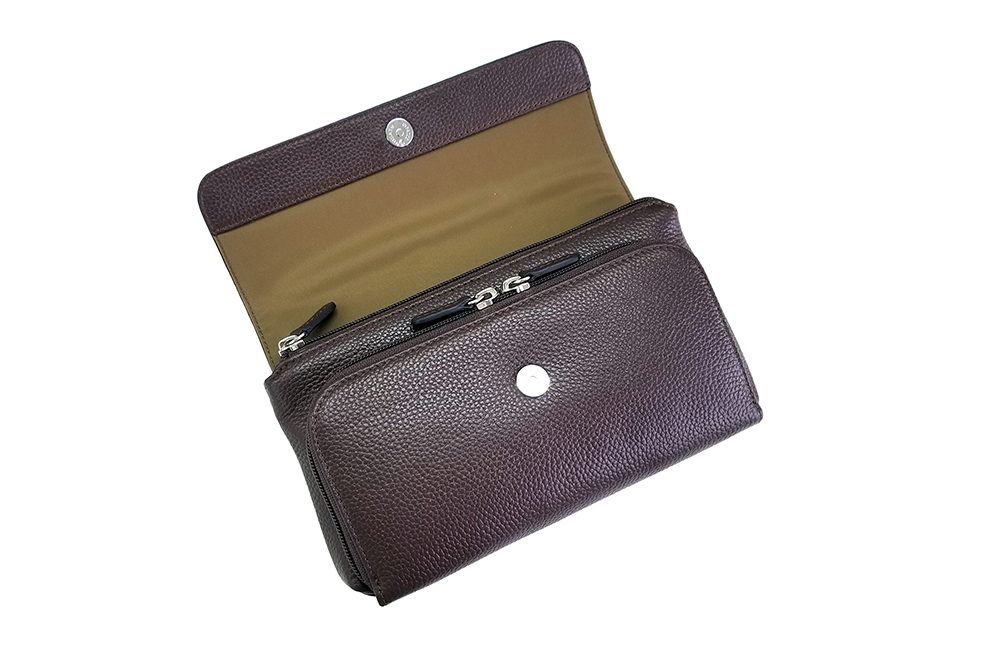 Mosaic Croco Wallet Bag