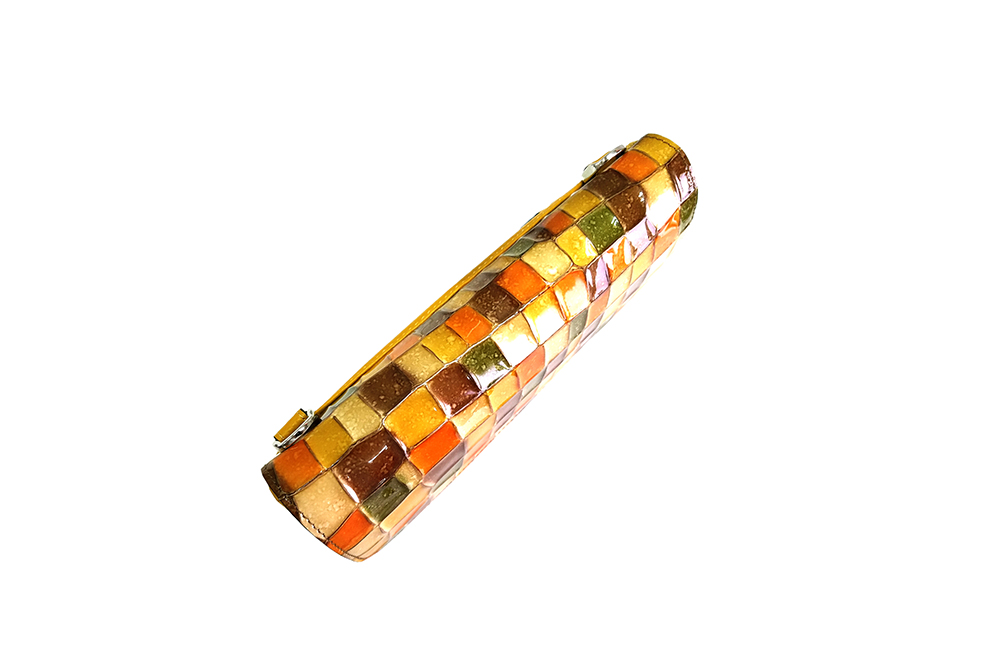 Mosaic Croco Wallet Bag