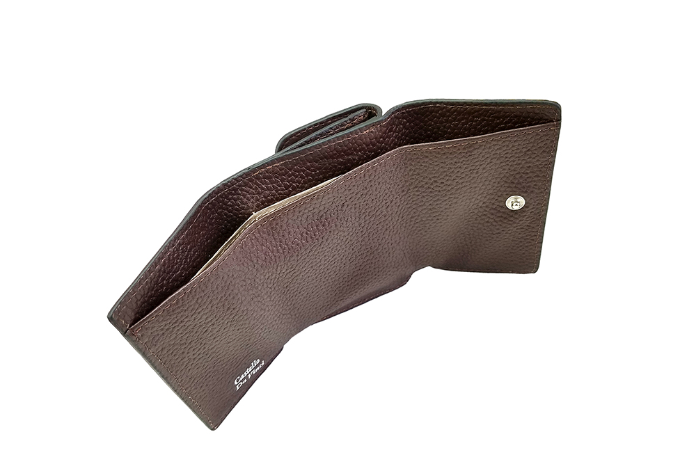 Mosaic Croco Tre Folding Flap Wallet