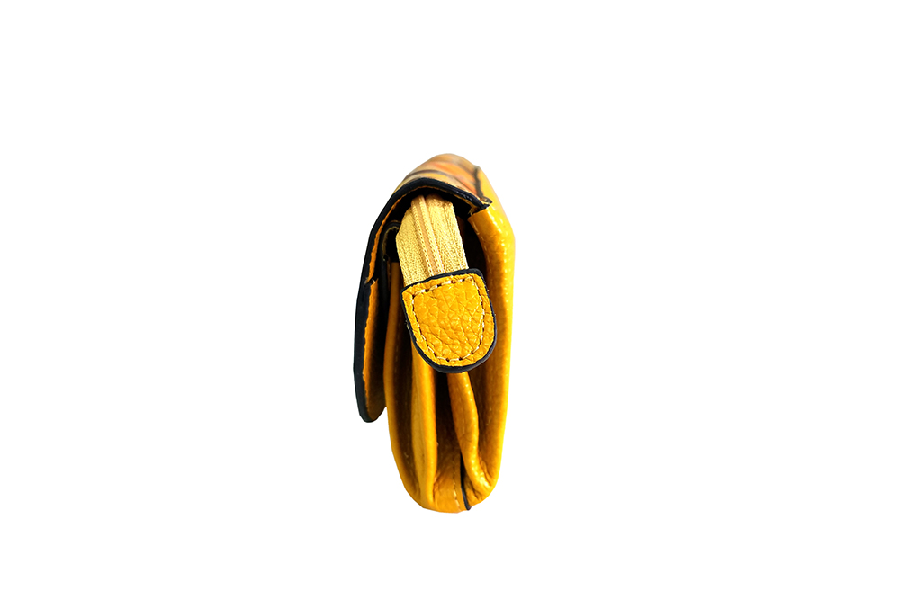 Mosaic Croco Flap Long Wallet