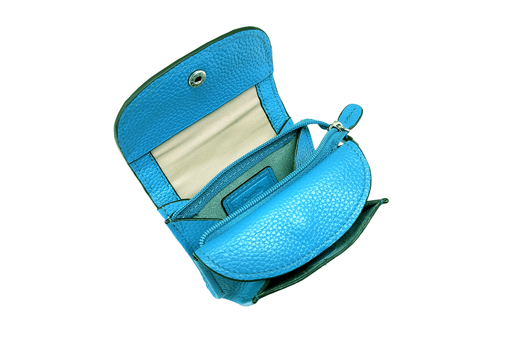 Mosaic Croco Flap Purse