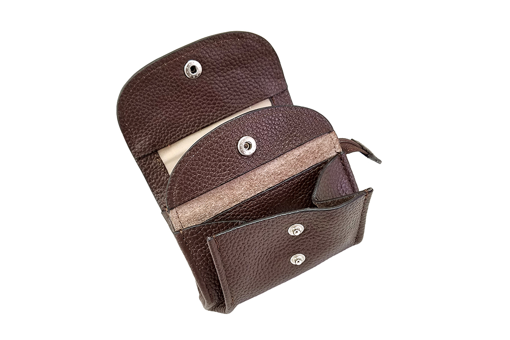 Mosaic Croco Flap Purse