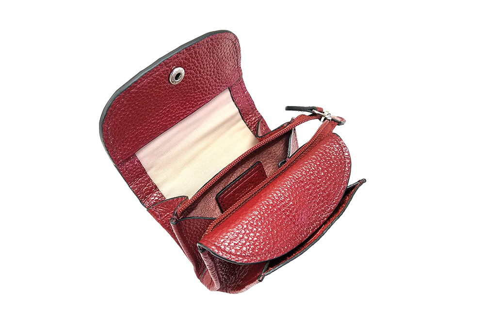 Mosaic Croco Flap Purse