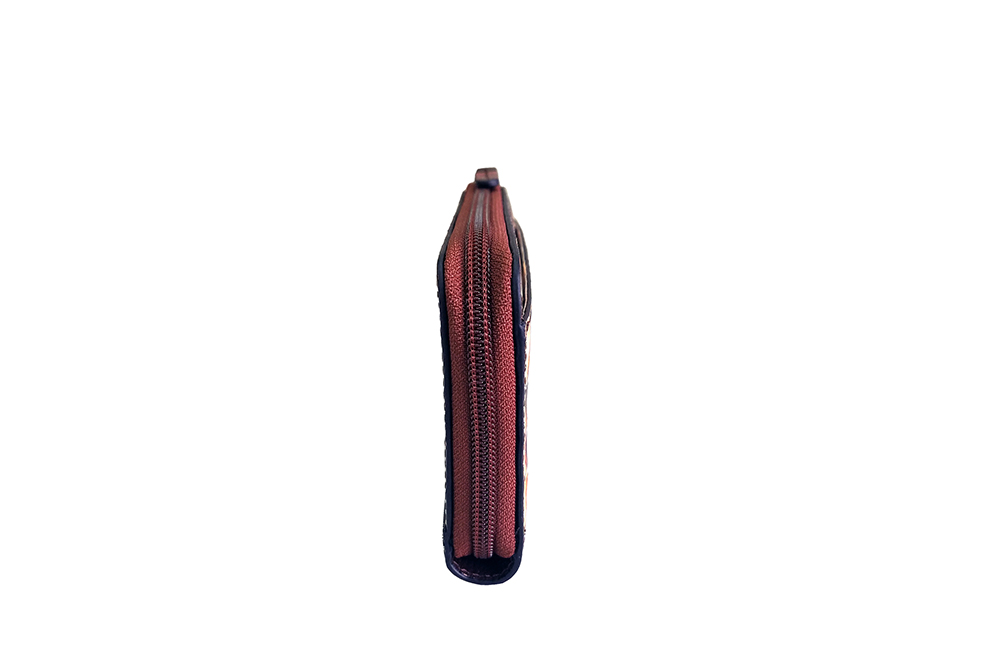 Mosaic Croco L Zip Wallet