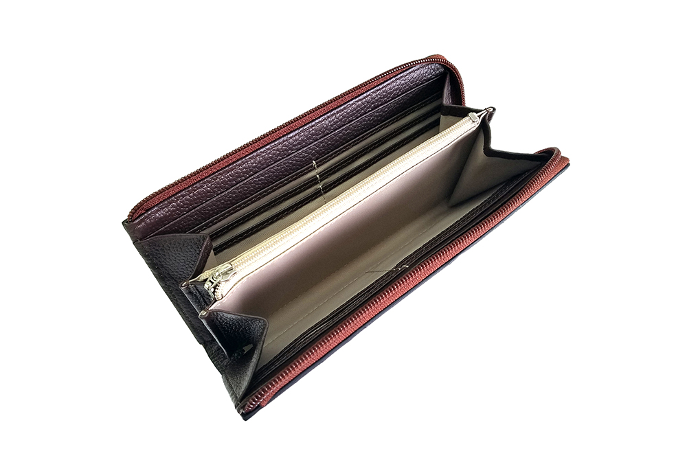 Mosaic Croco L Zip Wallet