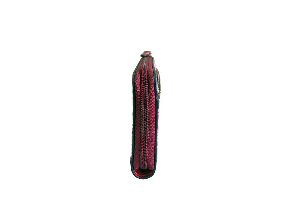 Mosaic Croco L Zip Wallet