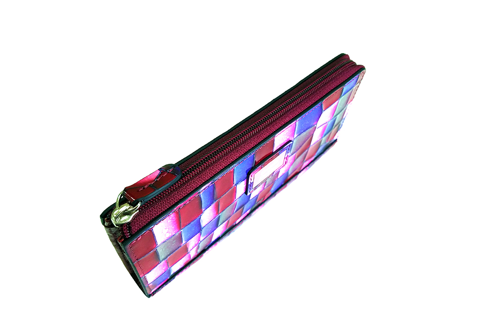 Mosaic Croco L Zip Wallet