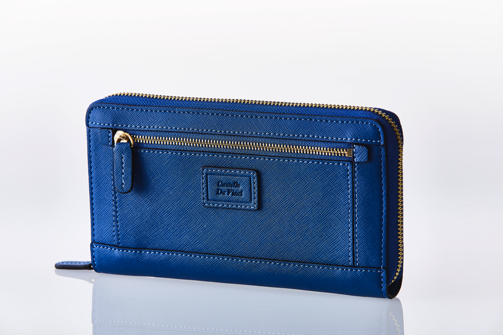 SAFFIANO Round Zip Wallet