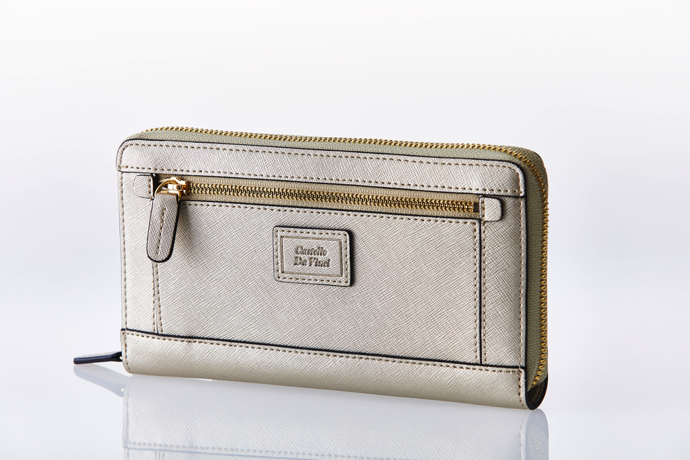 SAFFIANO Round Zip Wallet