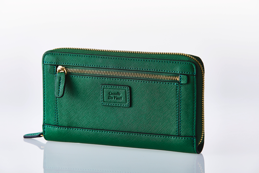 SAFFIANO Round Zip Wallet