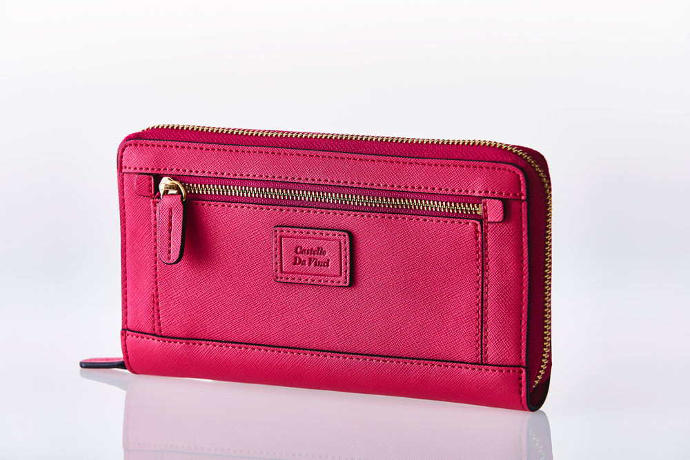 SAFFIANO Round Zip Wallet